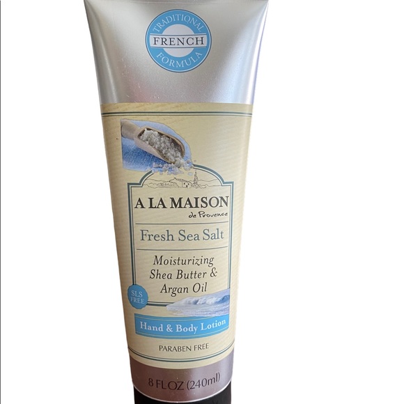 A La Maison De Provence Fresh Sea Salt Hand & Body Lotion 8 oz Cruelty Free - Picture 2 of 3